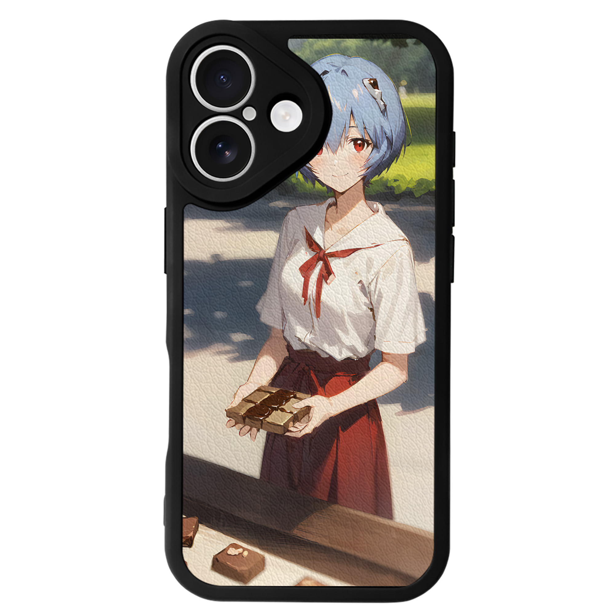 （画像用） EVA 新世紀エヴァンゲリオン 【iPhone 16シリーズ対応】シリコンスマホケース（レザー調） 材質：シリコン